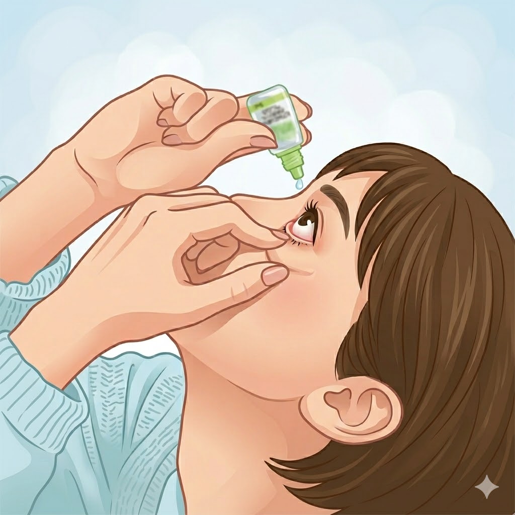 正しい点眼方法