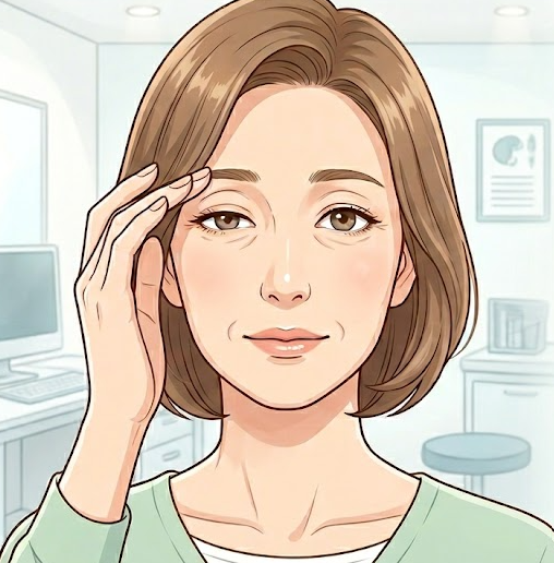 眼瞼下垂のイメージ